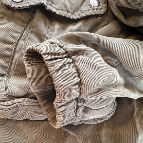 Mia & Tess Olive Green Women's Hooded Jacket- Size XL - Picture 10 of 11